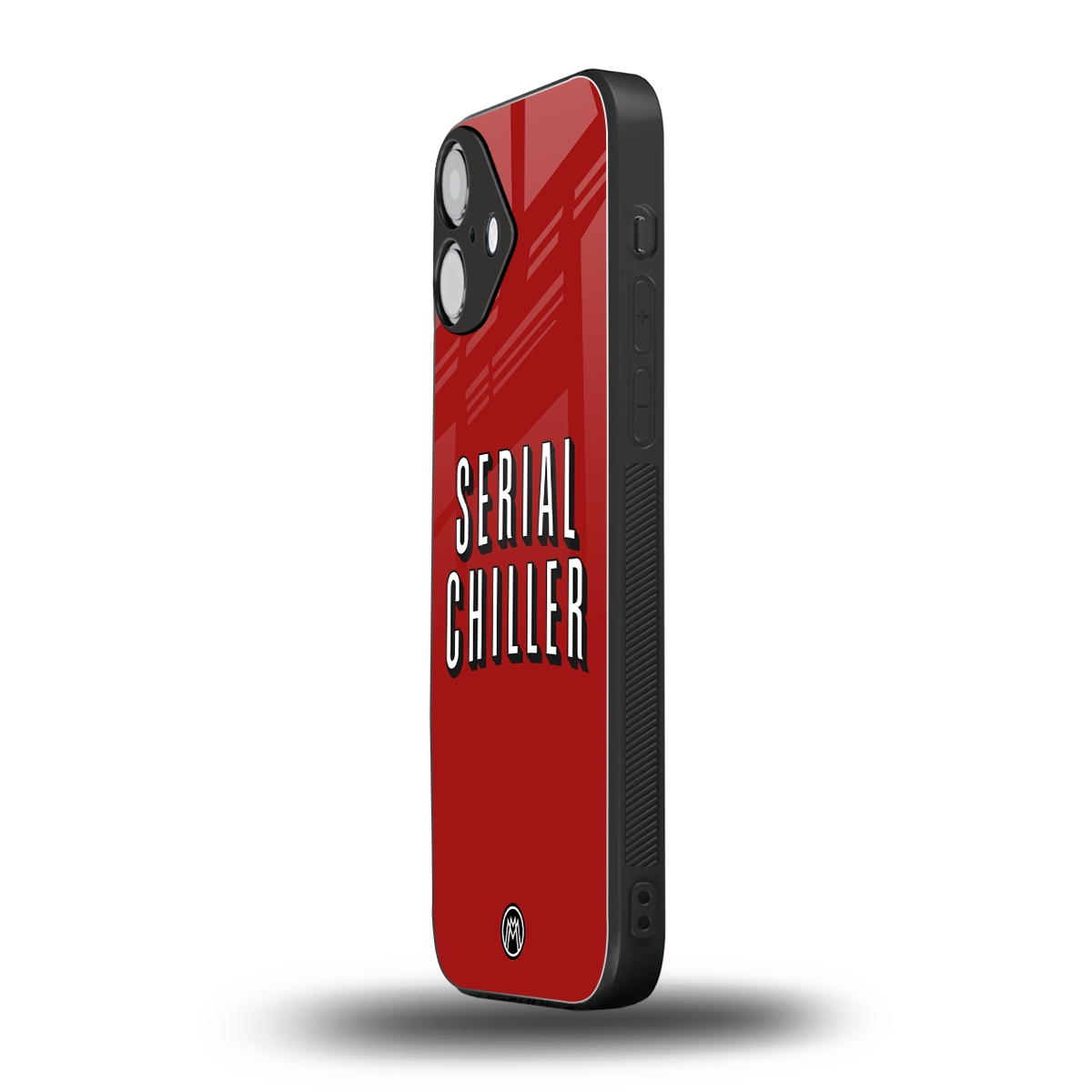 serial chiller netflix back phone cover | glass case for iphone 16 plus