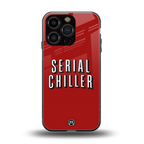 serial chiller netflix back phone cover | glass case for iphone 16 pro