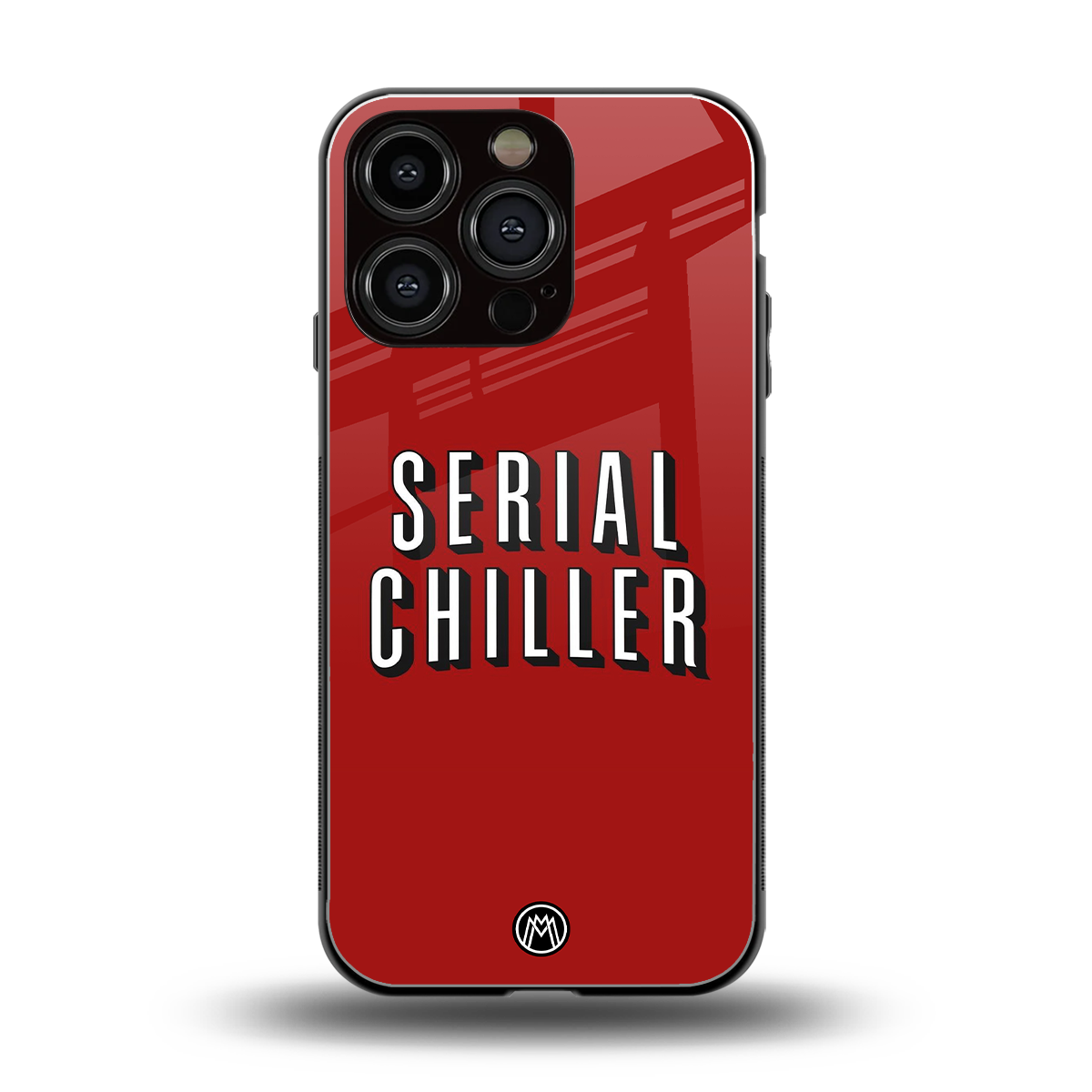serial chiller netflix back phone cover | glass case for iphone 16 pro