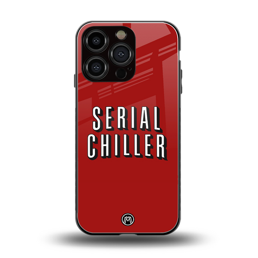 serial chiller netflix back phone cover | glass case for iphone 16 pro
