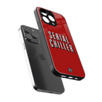 serial chiller netflix back phone cover | glass case for iphone 16 pro