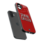 serial chiller netflix back phone cover | glass case for iphone 16