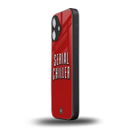 serial chiller netflix back phone cover | glass case for iphone 16