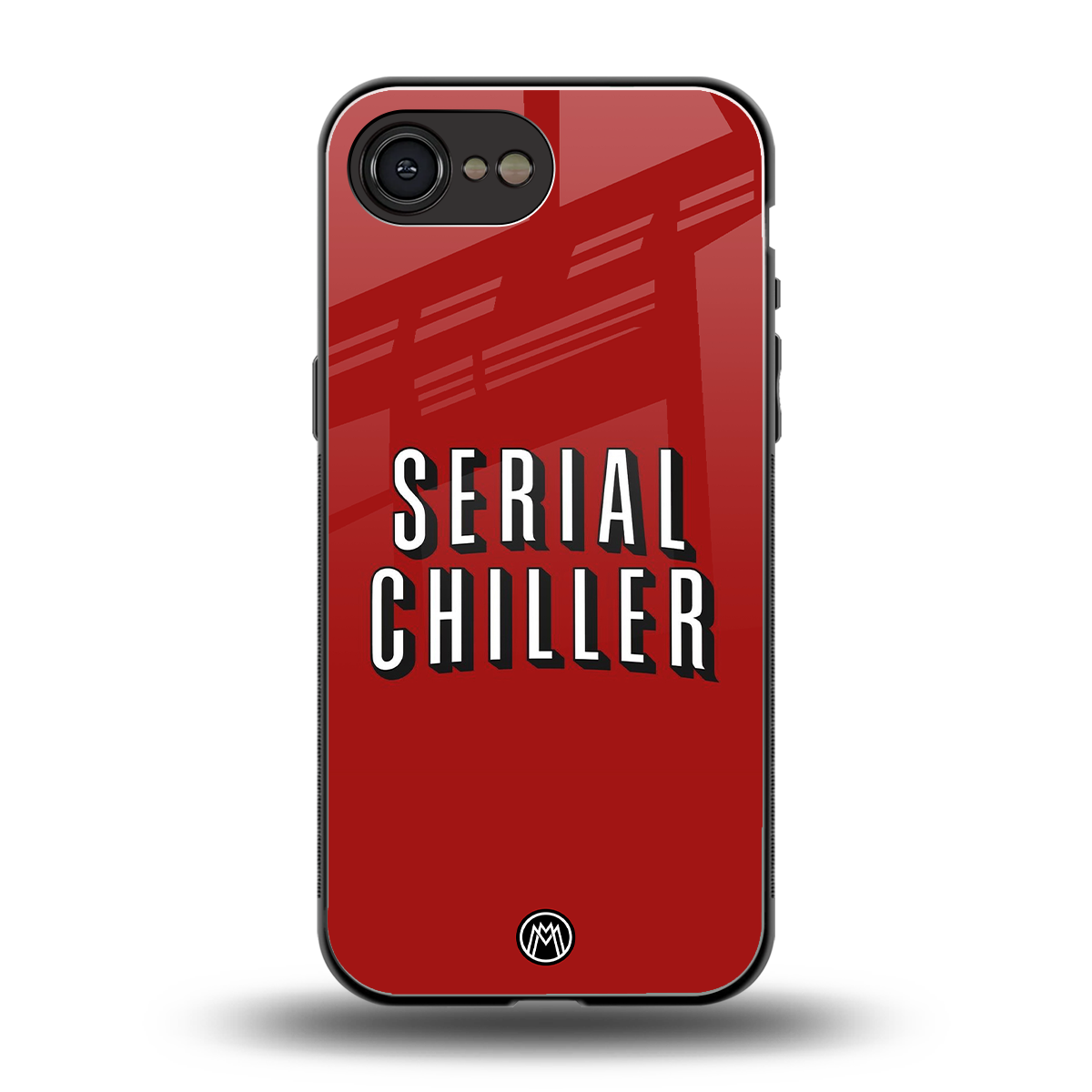 serial chiller netflix back phone cover | glass case for iphone 16e