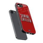 serial chiller netflix back phone cover | glass case for iphone 16e