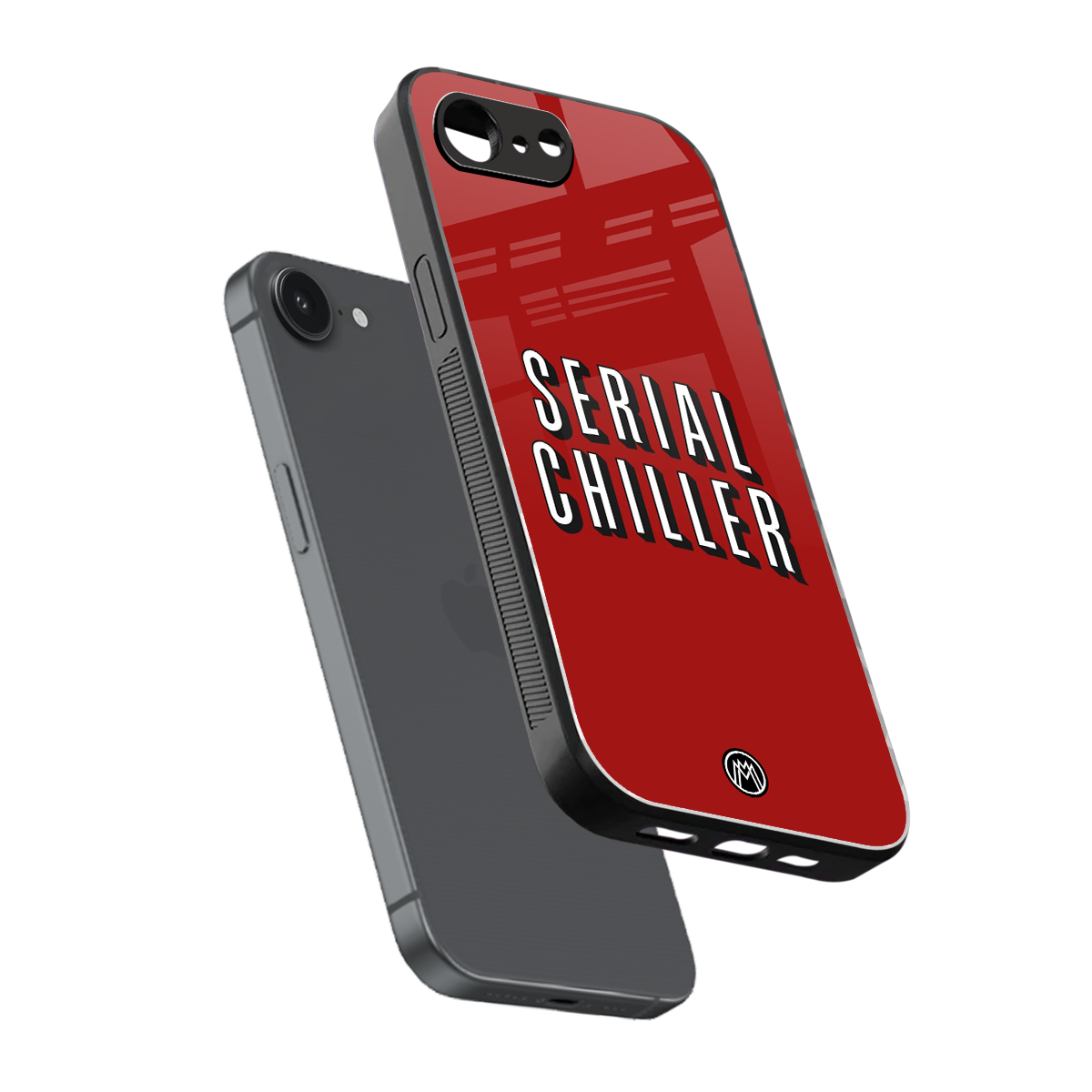 serial chiller netflix back phone cover | glass case for iphone 16e