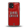 serial chiller netflix back phone cover | glass case for nothing phone 1