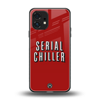 serial chiller netflix back phone cover | glass case for nothing phone 1