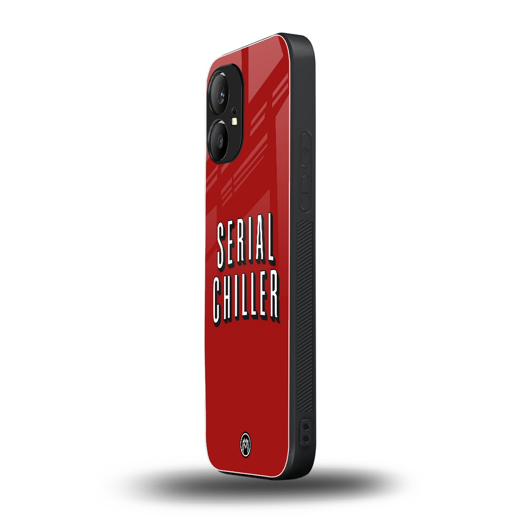 serial chiller netflix back phone cover | glass case for nothing phone 1