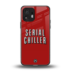 serial chiller netflix back phone cover | glass case for nothing phone 2
