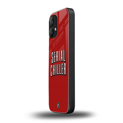 serial chiller netflix back phone cover | glass case for nothing phone 2