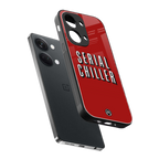 serial chiller netflix back phone cover | glass case for oneplus nord 3