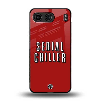 serial chiller netflix back phone cover | glass case for oneplus nord 4