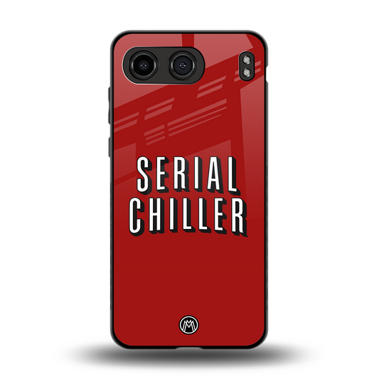 serial chiller netflix back phone cover | glass case for oneplus nord 4
