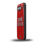 serial chiller netflix back phone cover | glass case for oneplus nord 4