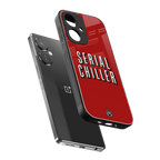 serial chiller netflix back phone cover | glass case for oneplus nord ce 3