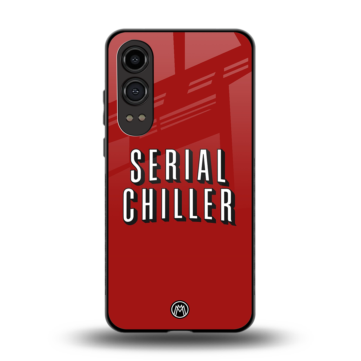 serial chiller netflix back phone cover | glass case for oneplus nord ce 4 lite