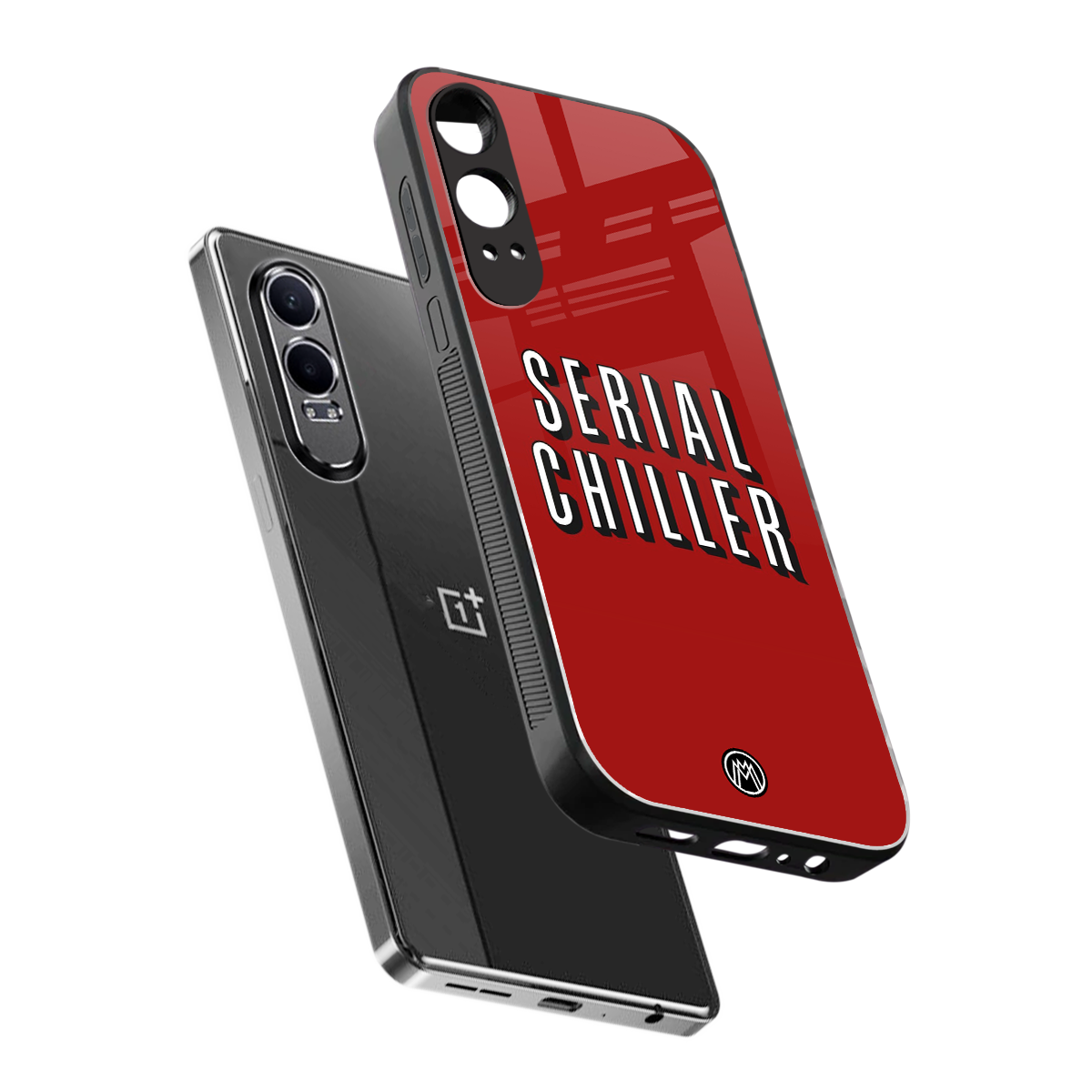 serial chiller netflix back phone cover | glass case for oneplus nord ce 4 lite