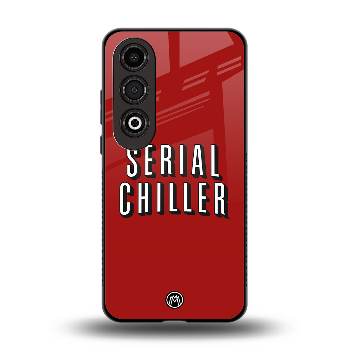 serial chiller netflix back phone cover | glass case for oneplus nord ce 4