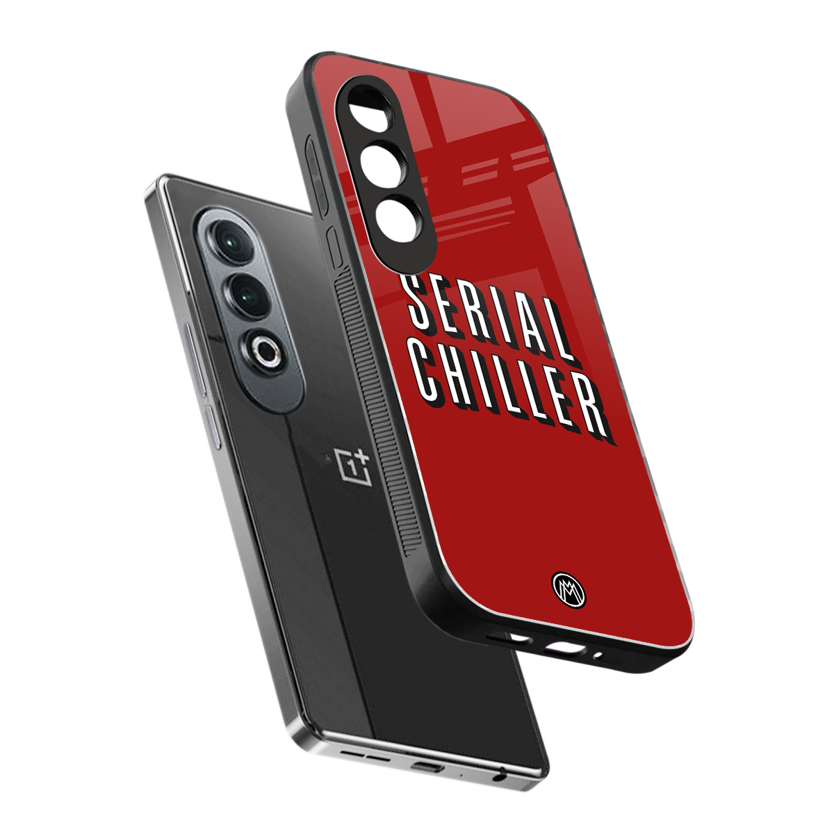 serial chiller netflix back phone cover | glass case for oneplus nord ce 4