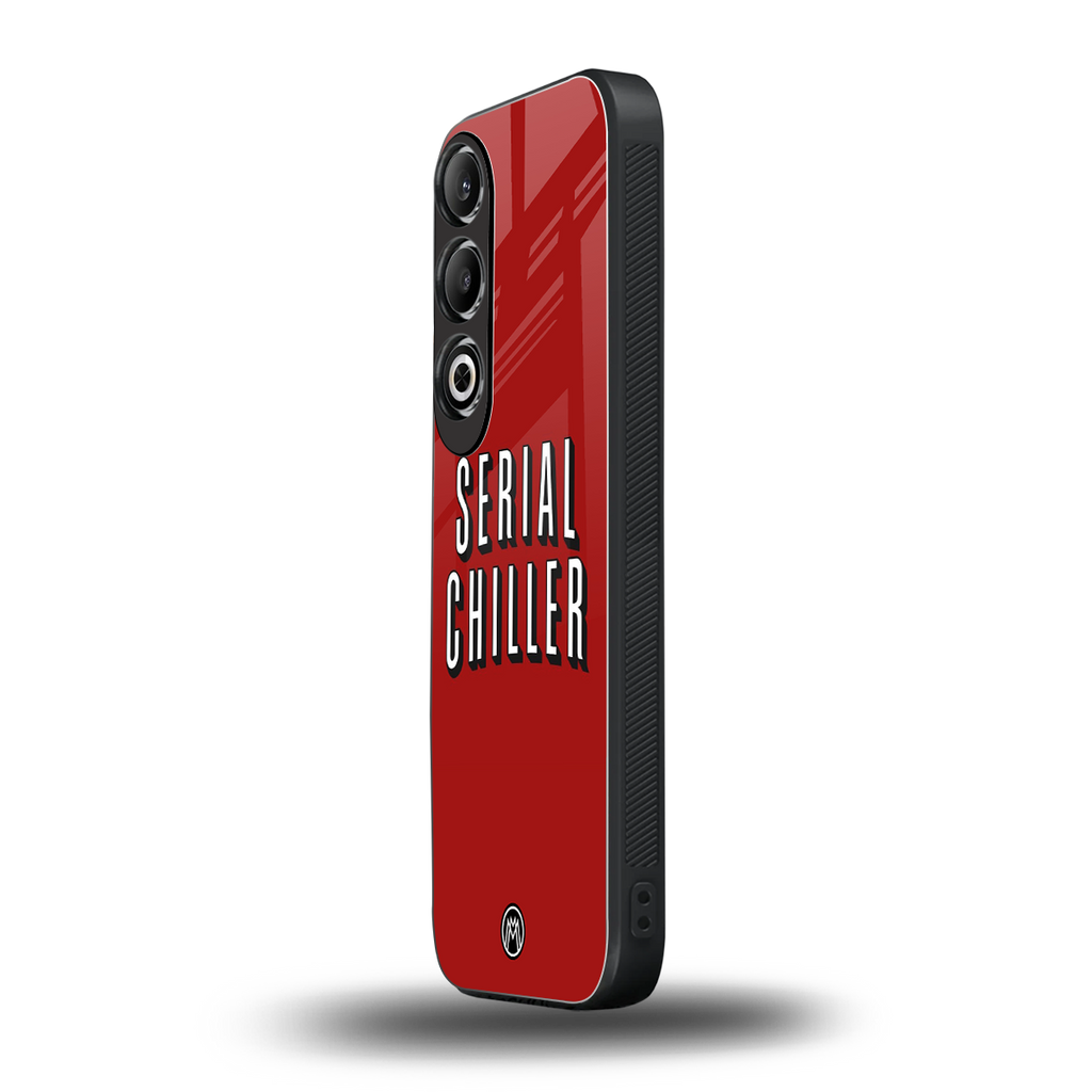 serial chiller netflix back phone cover | glass case for oneplus nord ce 4