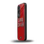 serial chiller netflix back phone cover | glass case for oneplus nord ce 4