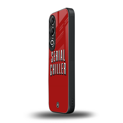 serial chiller netflix back phone cover | glass case for oneplus nord ce 4