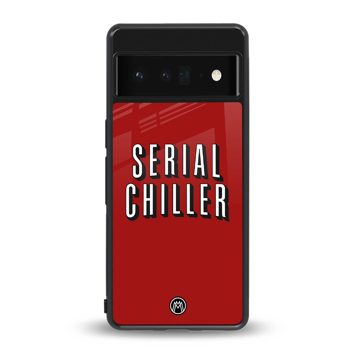 serial chiller netflix back phone cover | glass case for google pixel 6 pro