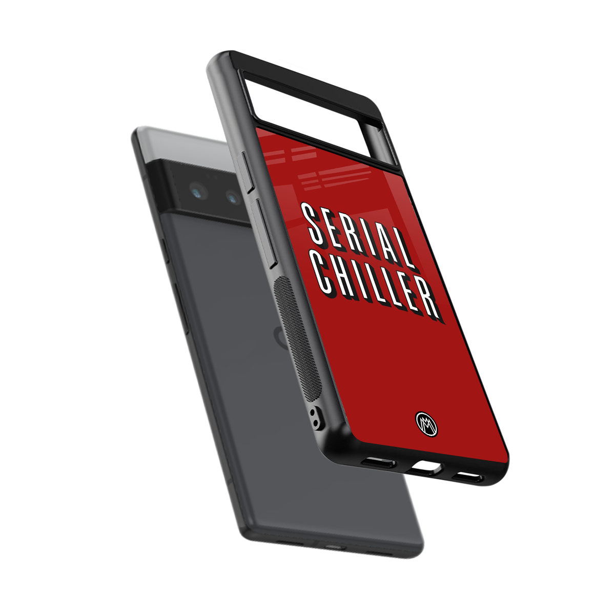 serial chiller netflix back phone cover | glass case for google pixel 6 pro