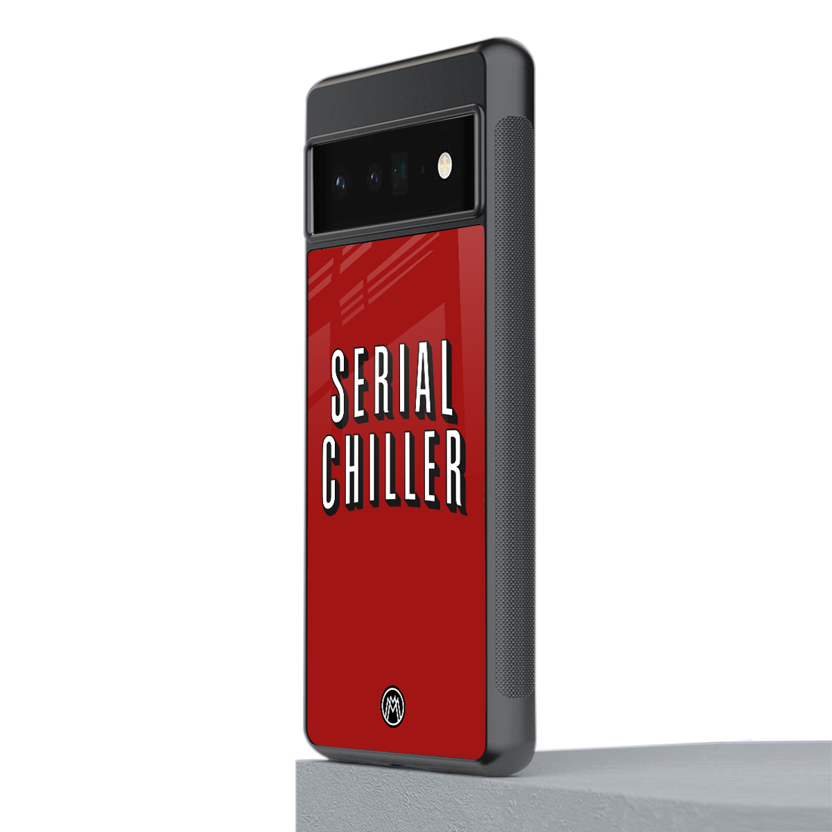 serial chiller netflix back phone cover | glass case for google pixel 6 pro