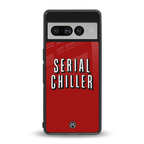 serial chiller netflix back phone cover | glass case for google pixel 7 pro