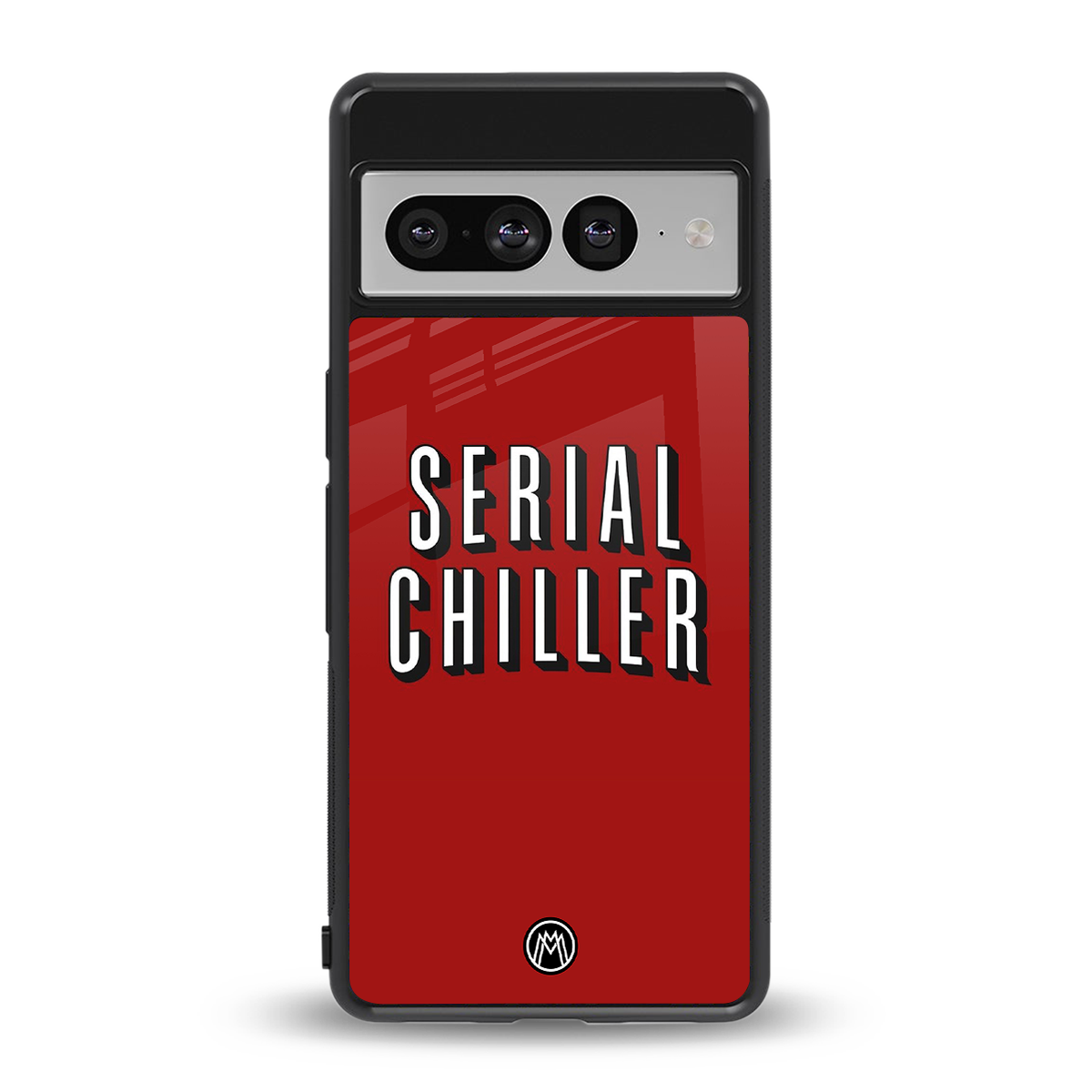 serial chiller netflix back phone cover | glass case for google pixel 7 pro