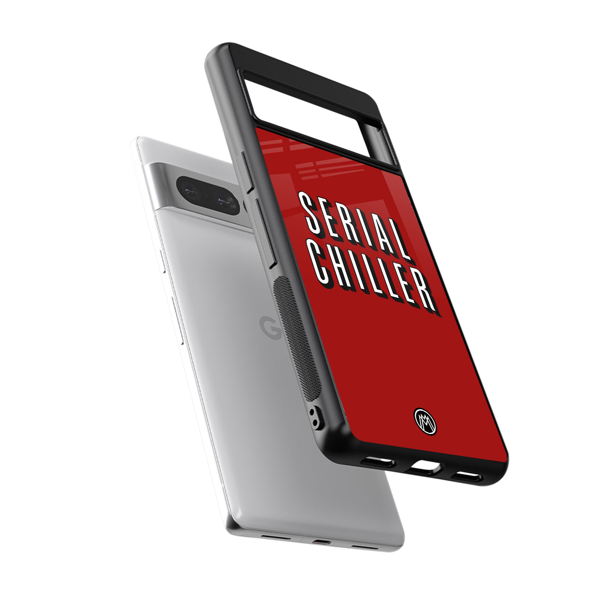 serial chiller netflix back phone cover | glass case for google pixel 7 pro