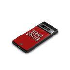 serial chiller netflix back phone cover | glass case for google pixel 7 pro