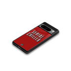 serial chiller netflix back phone cover | glass case for google pixel 8 pro