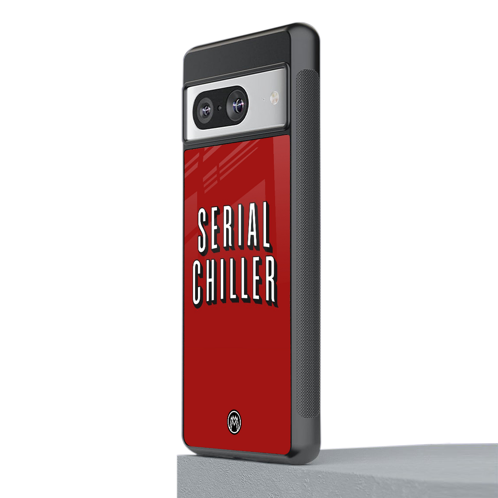 serial chiller netflix back phone cover | glass case for Google Pixel 8