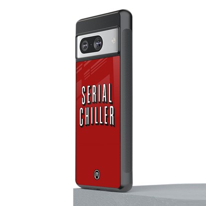 serial chiller netflix back phone cover | glass case for Google Pixel 8