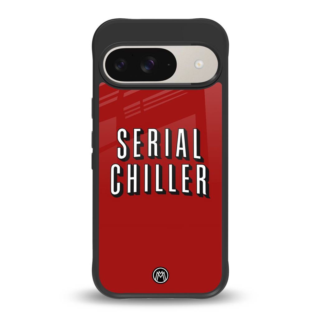 serial chiller netflix back phone cover | glass case for google pixel 9