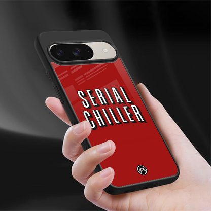 serial chiller netflix back phone cover | glass case for google pixel 9