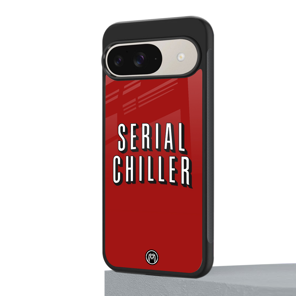 serial chiller netflix back phone cover | glass case for google pixel 9