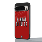 serial chiller netflix back phone cover | glass case for google pixel 9 pro