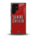 serial chiller netflix back phone cover | glass case for samsung galaxy s23 ultra