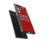serial chiller netflix back phone cover | glass case for samsung galaxy s23 ultra