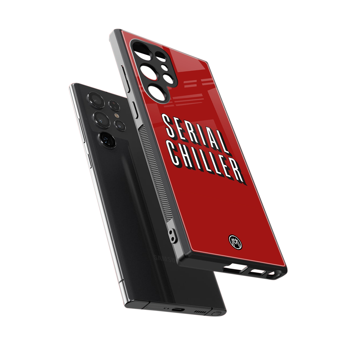 serial chiller netflix back phone cover | glass case for samsung galaxy s23 ultra