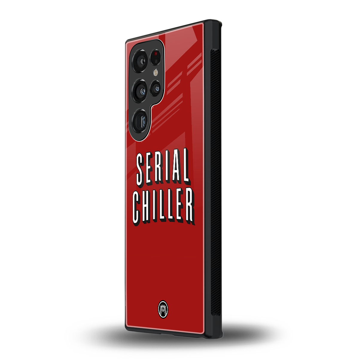 serial chiller netflix back phone cover | glass case for samsung galaxy s24 ultra