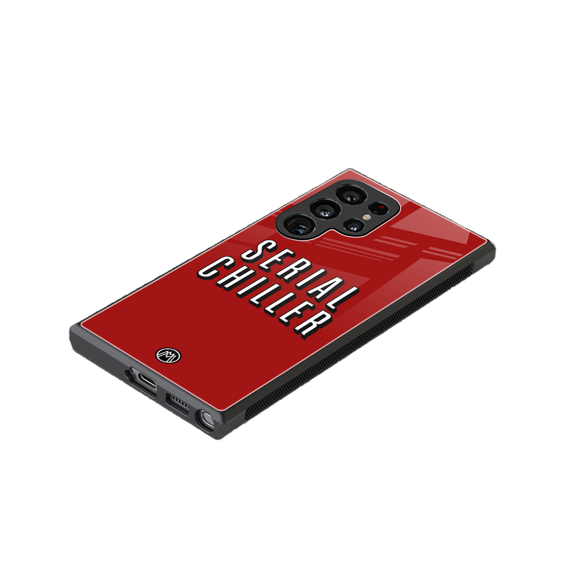 serial chiller netflix back phone cover | glass case for samsung galaxy s23 ultra