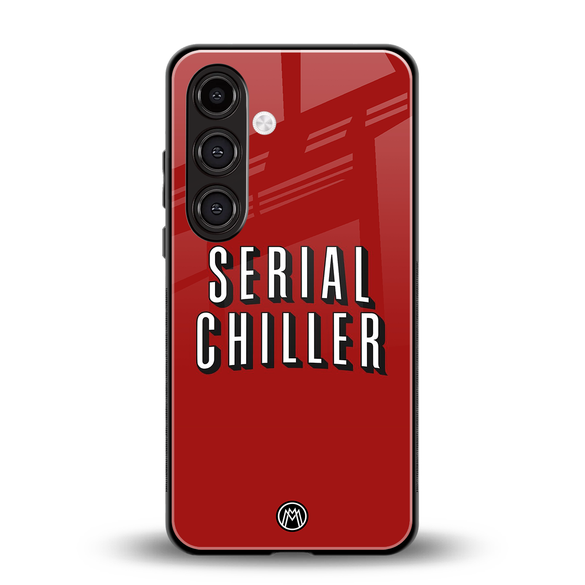 serial chiller netflix back phone cover | glass case for samsung galaxy s24