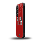 serial chiller netflix back phone cover | glass case for samsung galaxy s25 plus