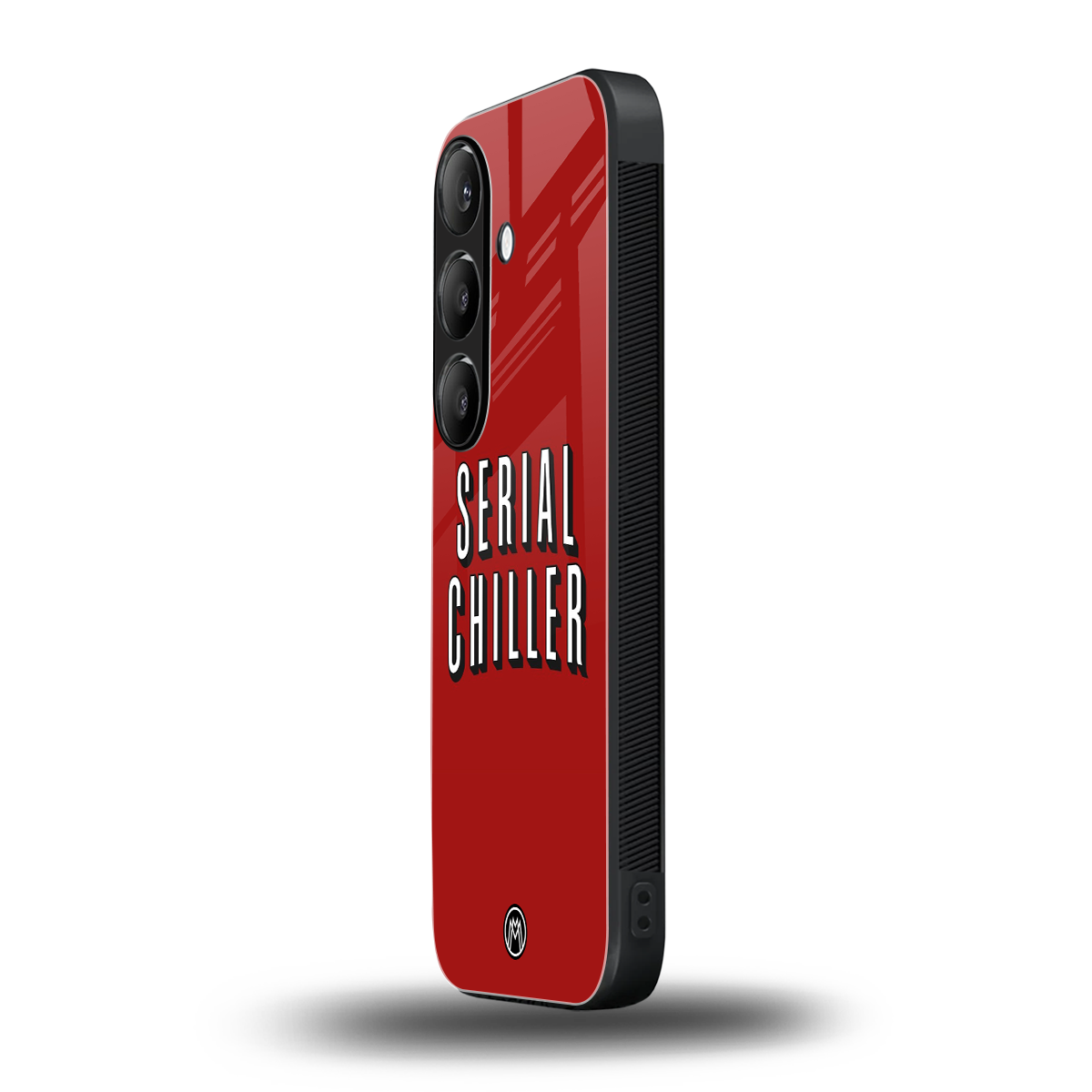 serial chiller netflix back phone cover | glass case for samsung galaxy s24 plus