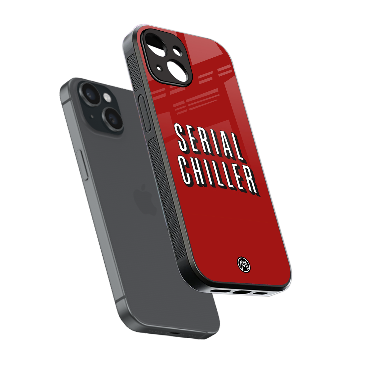 serial chiller netflix back phone cover | glass case for iphone 15